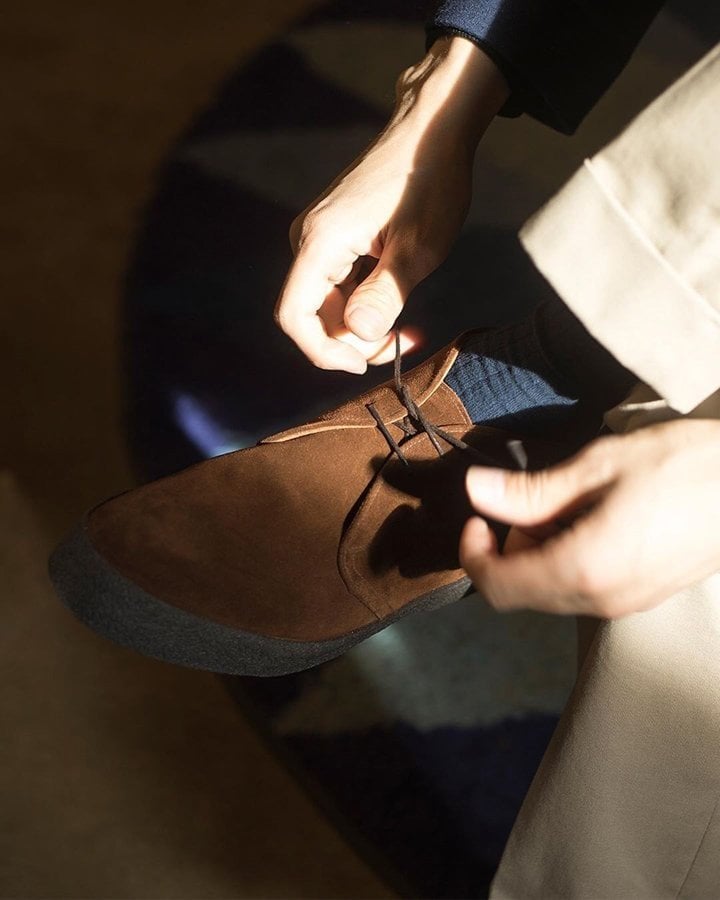 Hi Top Chukka Boot | Polo Snuff Suede